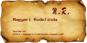 Magyari Rodelinda névjegykártya
